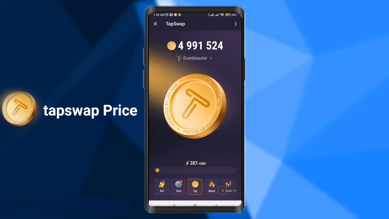 Tapswap Latest Update